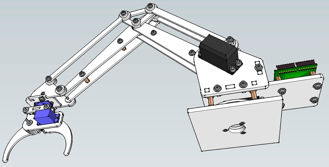 3D-модель манипулятора
